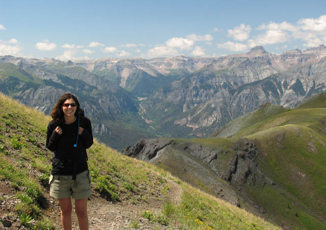 Backpacking near Ouray, Colorado. The scenery was simply stunning at every turn.